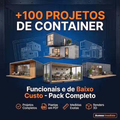 +100 Projetos de Casa Container Funcionais e Econômicos