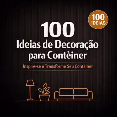 100 Ideias de Decoração para Contêiner