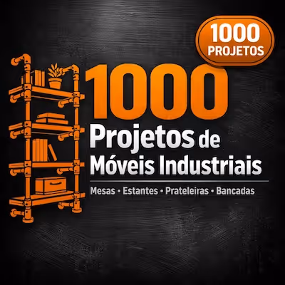 1000 Projetos de Móveis Industriais